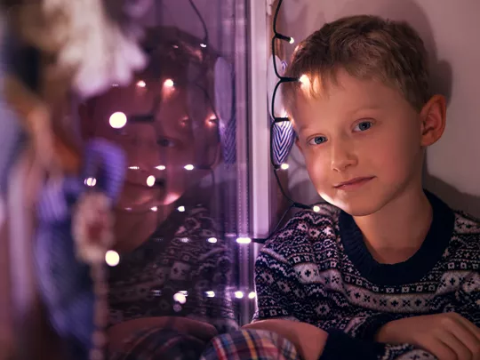 foster child at Christmas