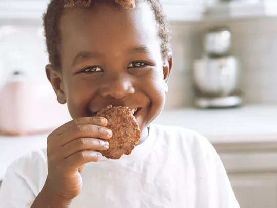 Foster Child Obsessed with Food